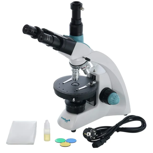 Levenhuk 500T POL Mikroskop 40-1000x polarisiert LED