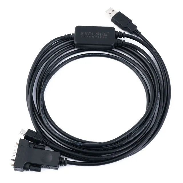 Explore Scientific Dual Plug DB9 FTDI USB Mini B ASCOM-Kabel