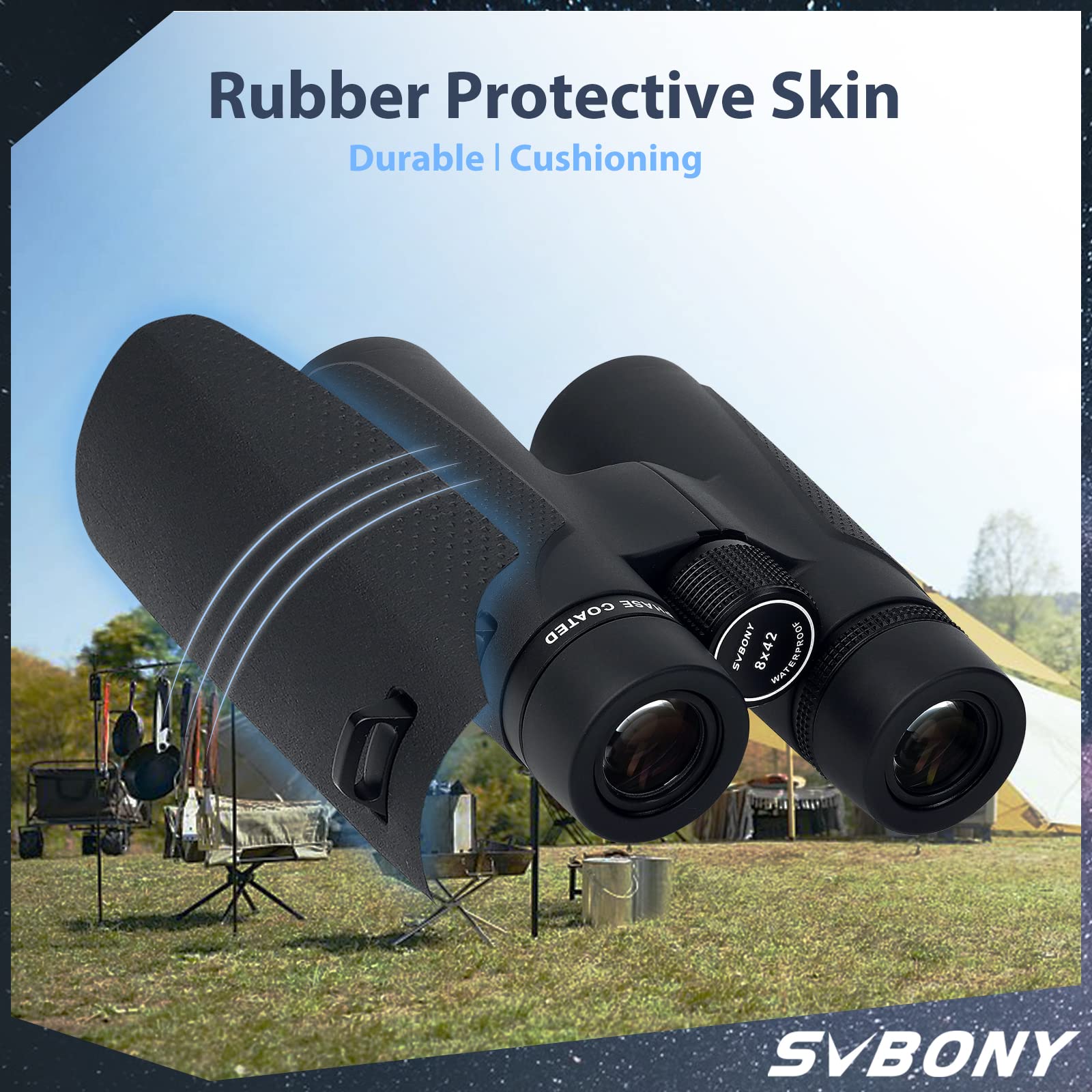SVBONY SV202 ED Fernglas 8x42 wasserdicht Vogelbeobachtung