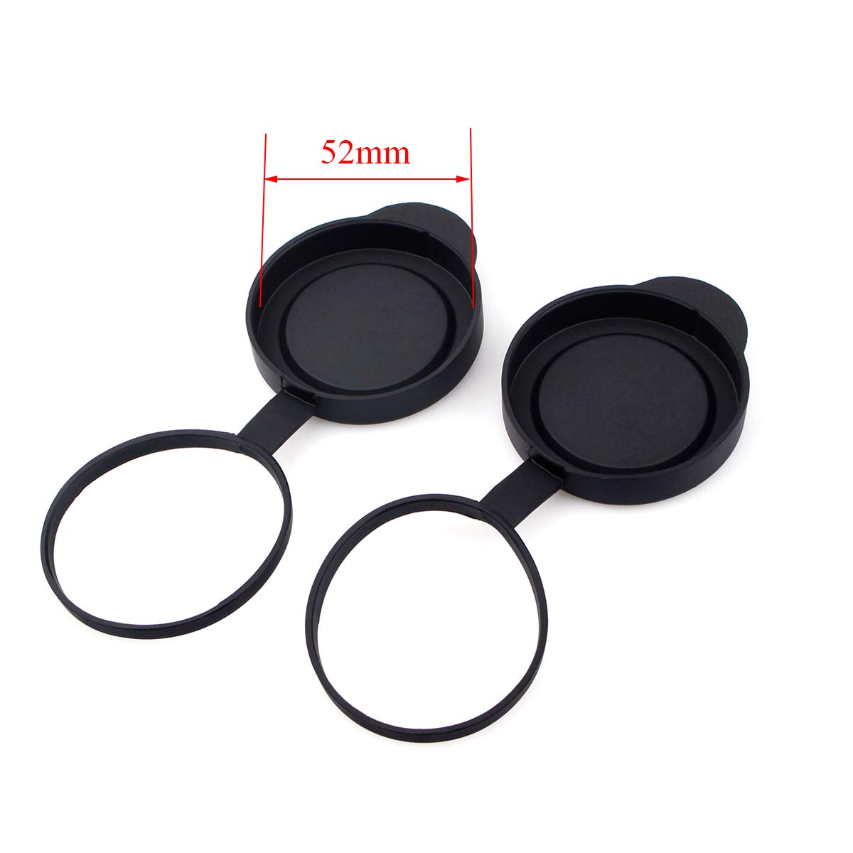 SVBONY Staubkappen Objektivdeckel 42mm 2er Set Gummi