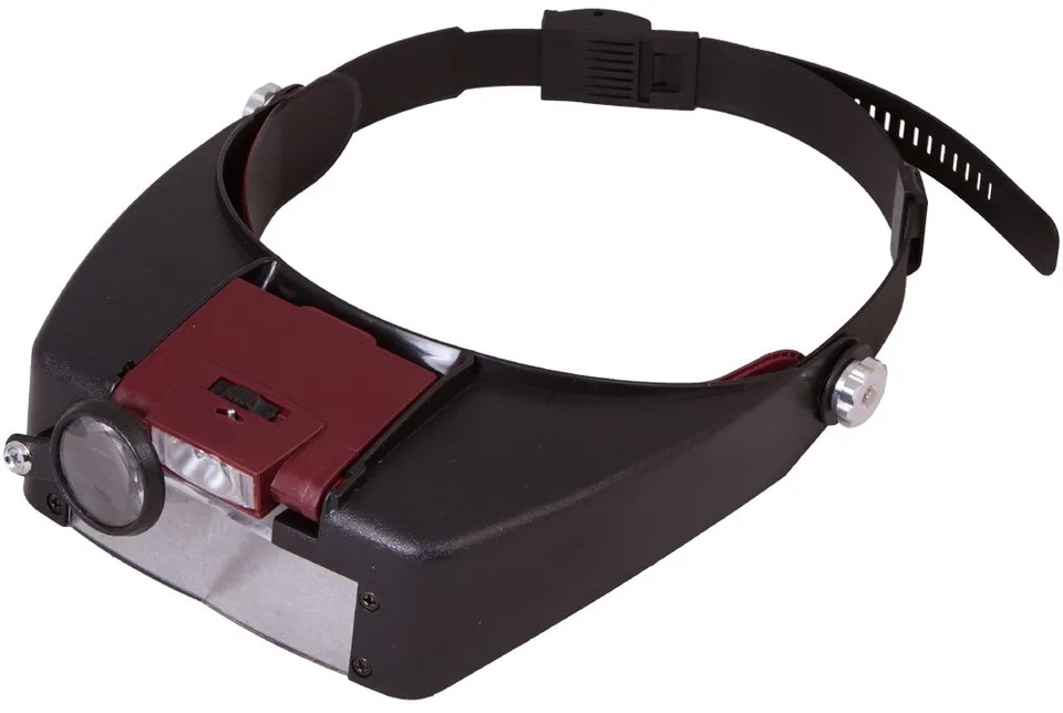 Levenhuk Zeno Vizor H2 Lupenbrille LED 1,5-8x