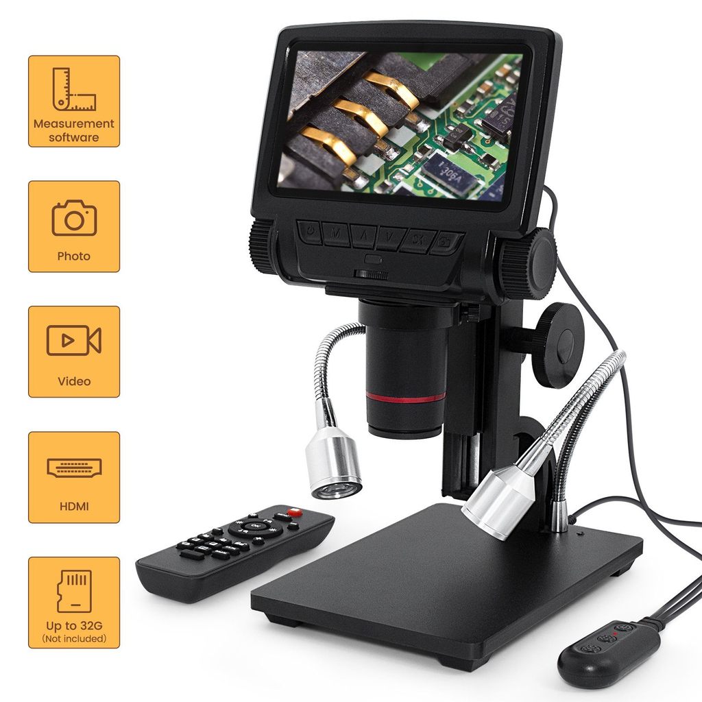 Andonstar ADSM301 Digitalmikroskop 5 Zoll HDMI 260x