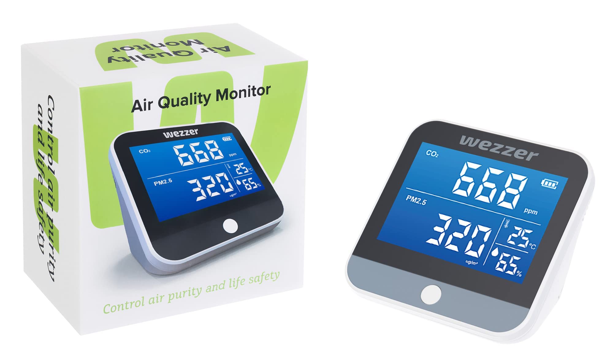 Levenhuk Wezzer Air PRO DM30 Luftqualitätsmonitor CO2 Staub