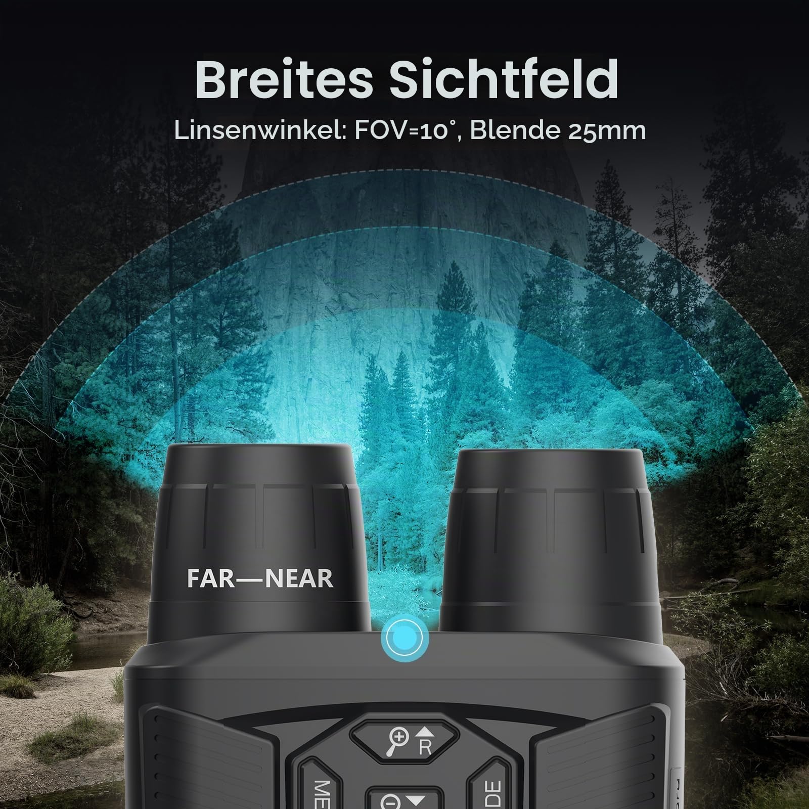 SVBONY SA206 Nachtsichtgerät 8X 300m 4K mit 32GB Karte