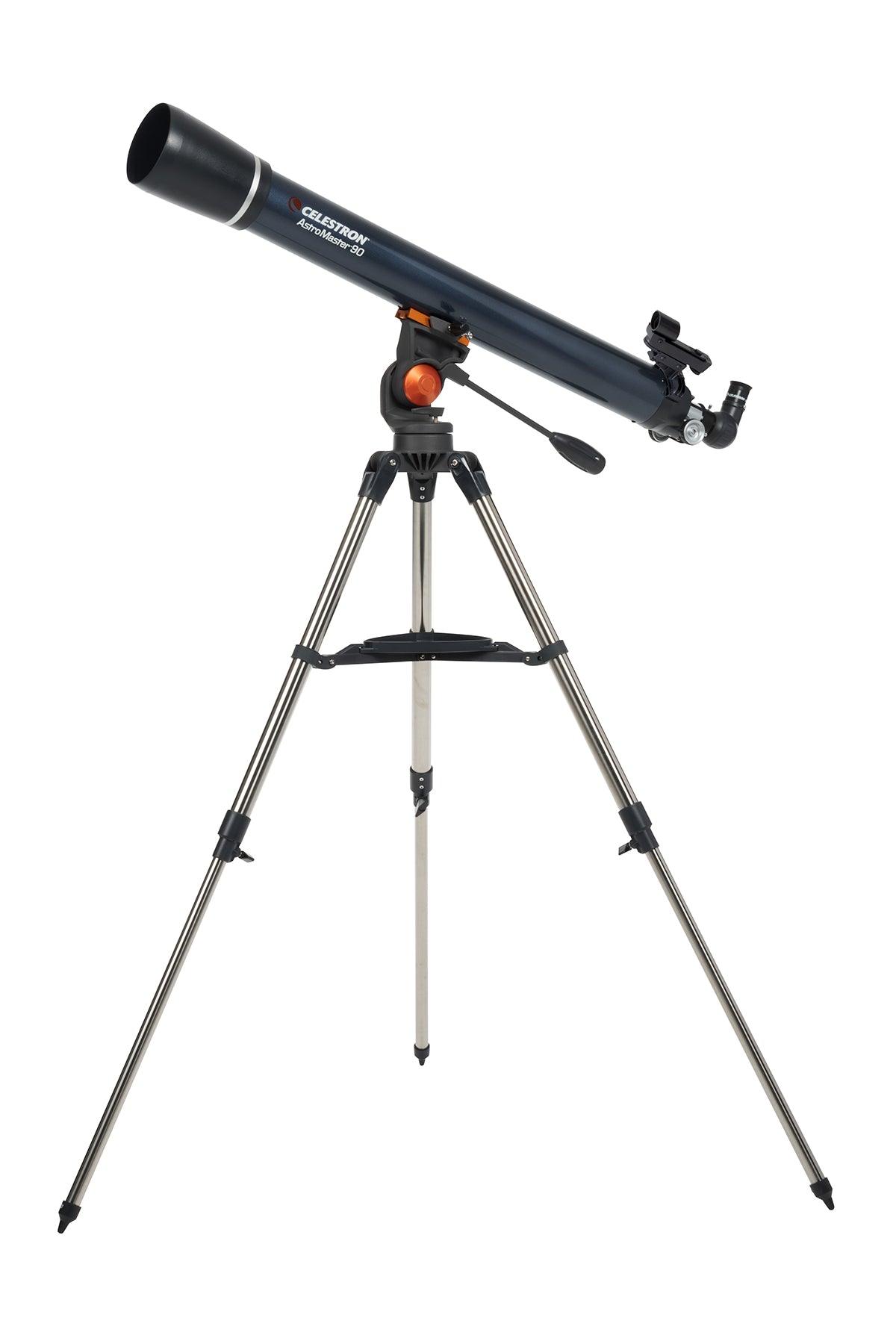 Celestron AstroMaster 90AZ Teleskop 90mm mit Smartphone-Adapter