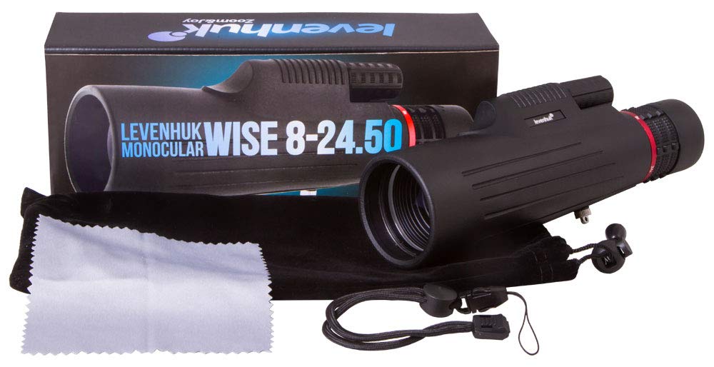 Levenhuk Wise 8-24x50 Zoom-Monokular BaK-4