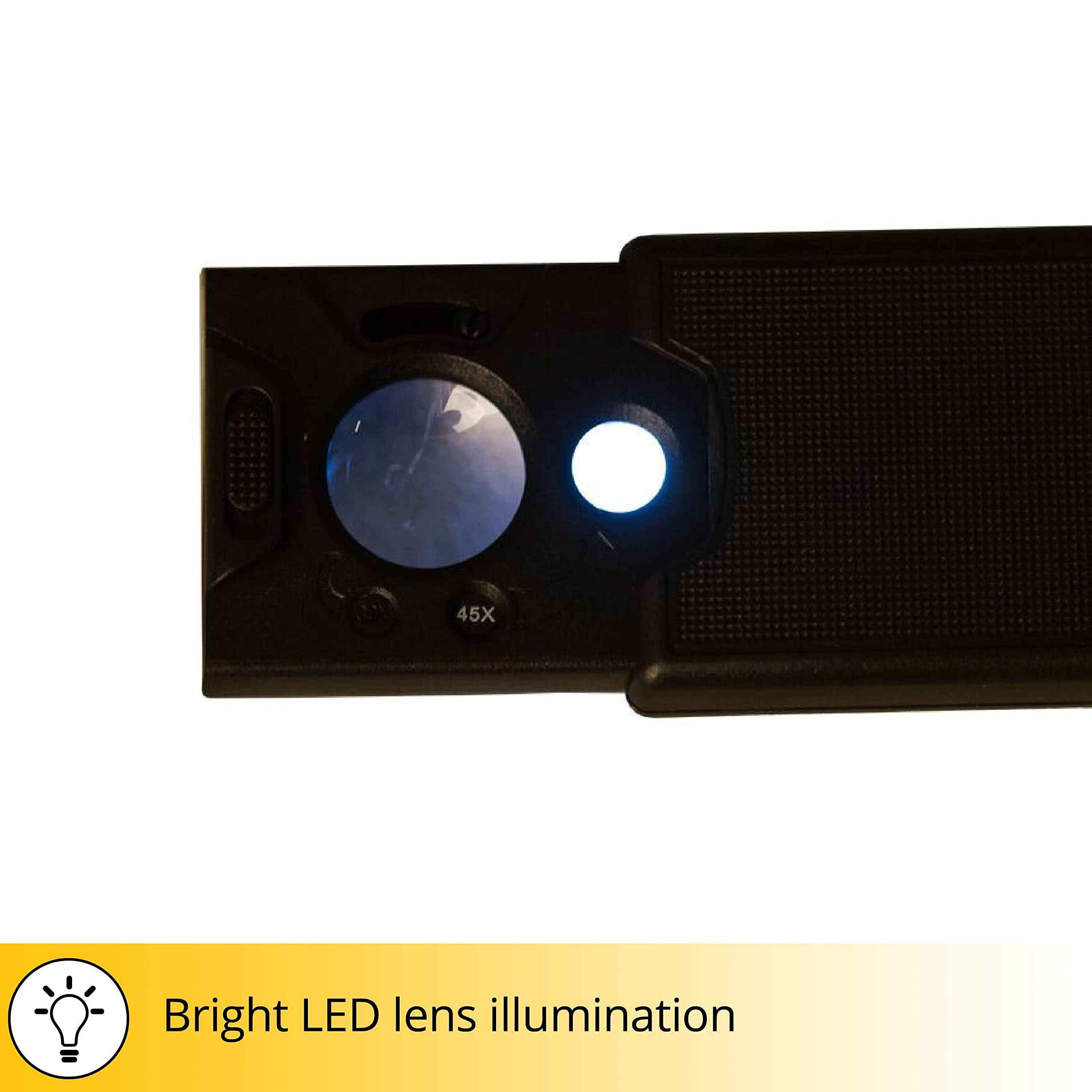 Levenhuk Zeno Gem M13 Taschenlupe LED UV Metall