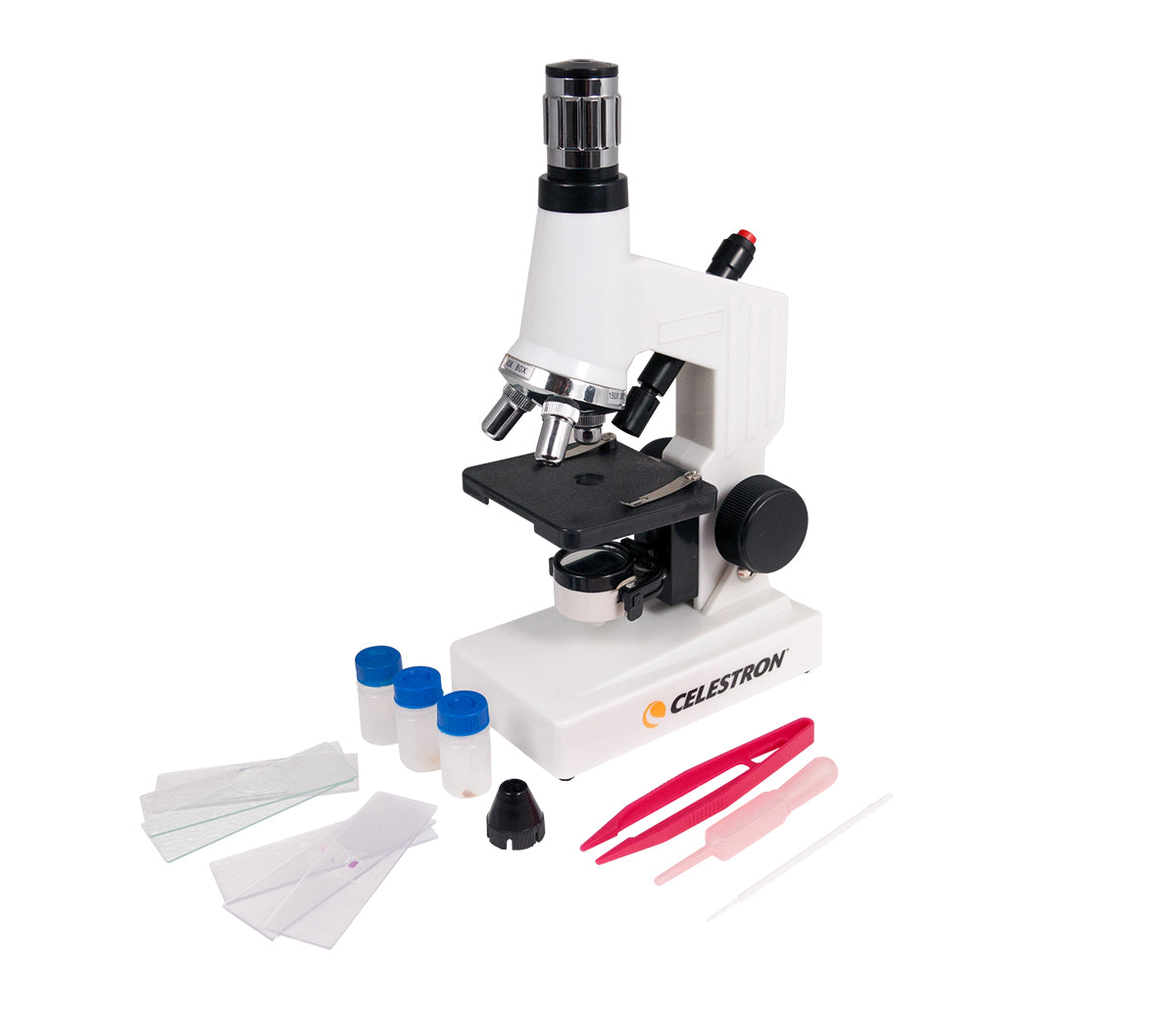 Celestron Labs Mikroskop Kit 60x-600x LED monokular