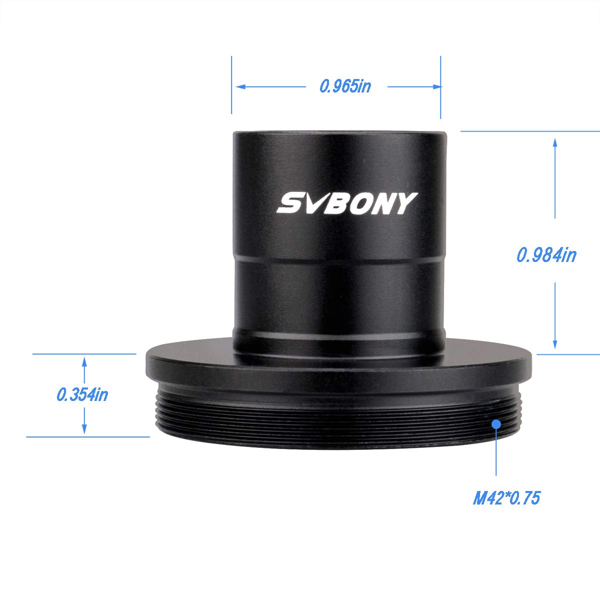 SVBONY SV124 T-Adapter 0,965" Canon Kameraadapter Aluminium