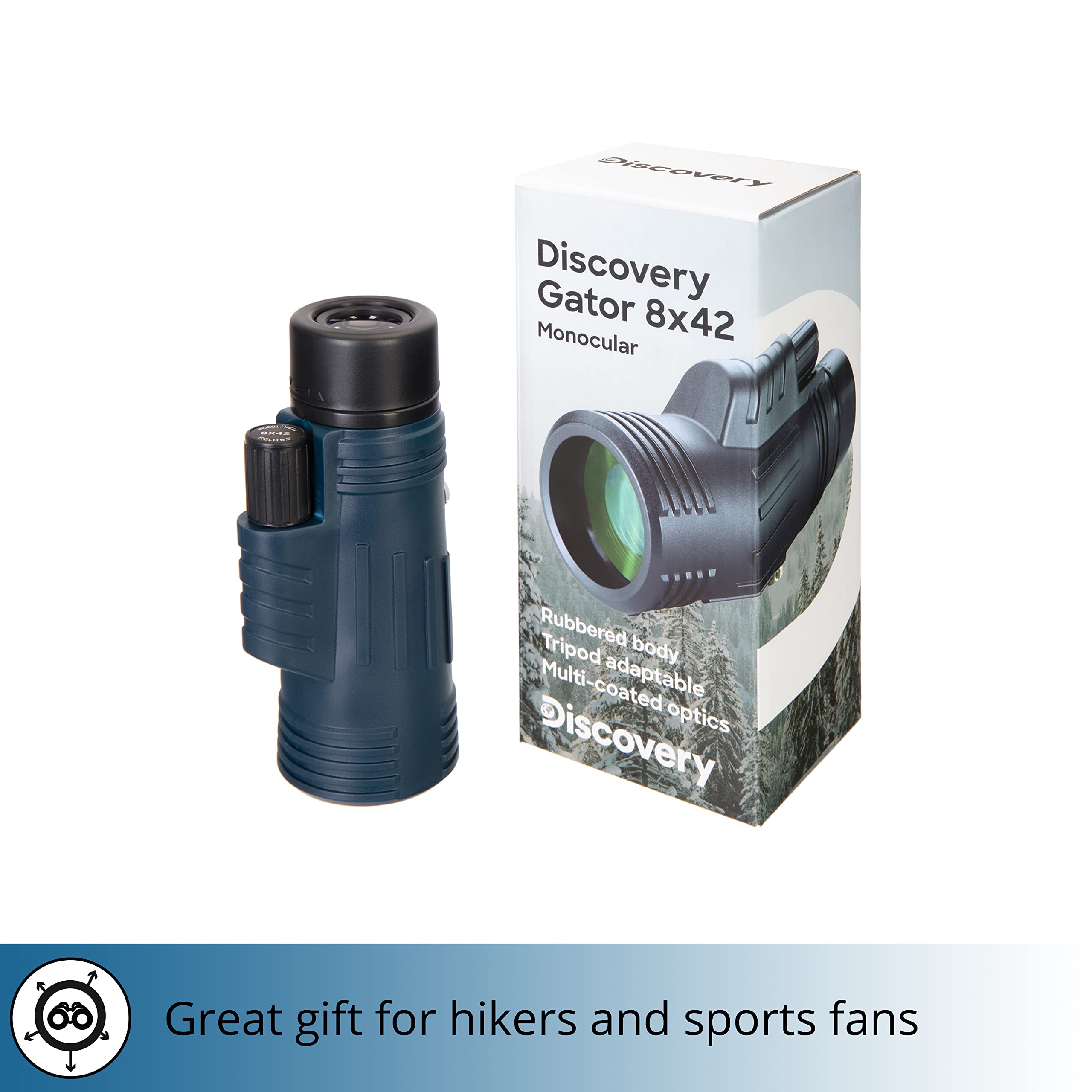 Discovery Gator 8x42 Monokular 8-fach BK-7