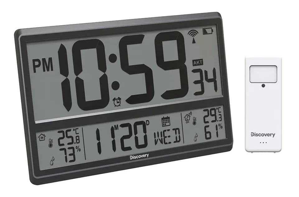 Discovery Report WA50 Funk-Wetterstation Thermometer Hygrometer