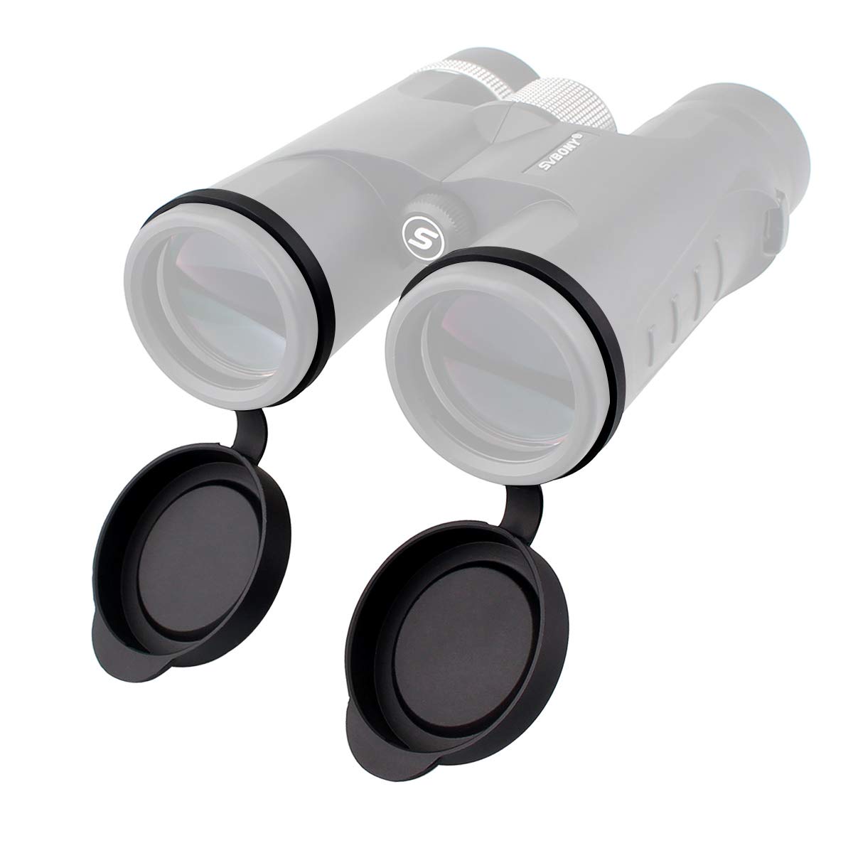 SVBONY Staubkappen Objektivdeckel 42mm 2er Set Gummi