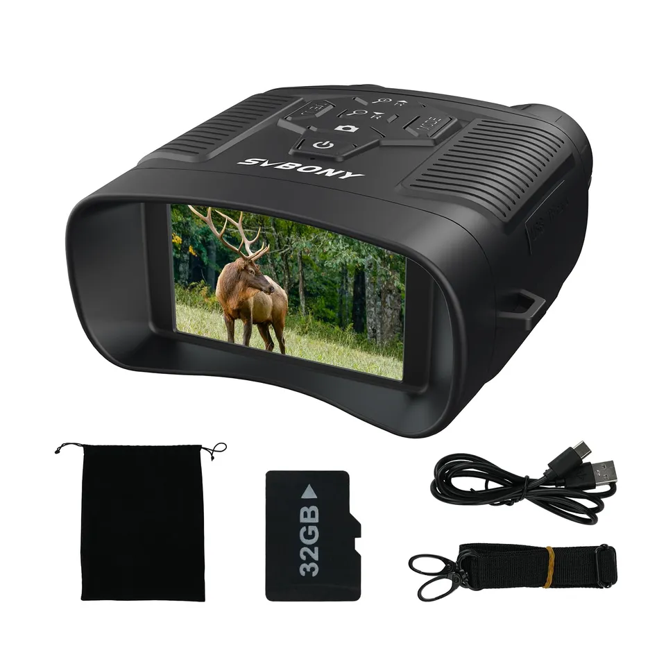 SVBONY SA206 Nachtsichtgerät 8X 300m 4K mit 32GB Karte