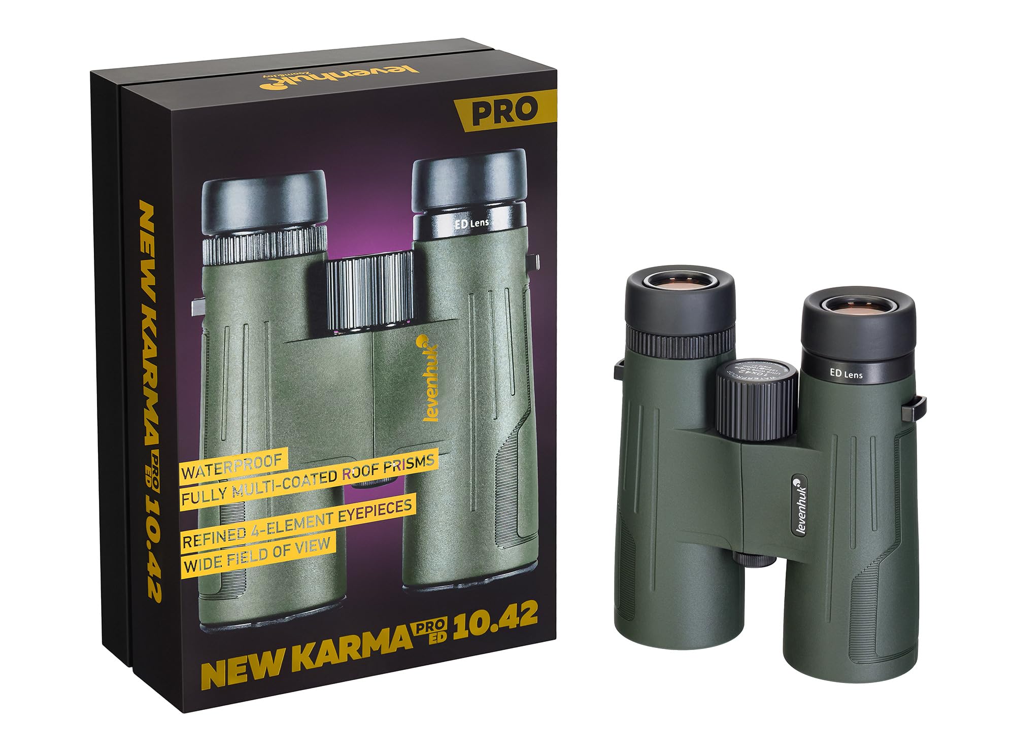 Levenhuk New Karma PRO ED 10x42 Fernglas ED-Glas