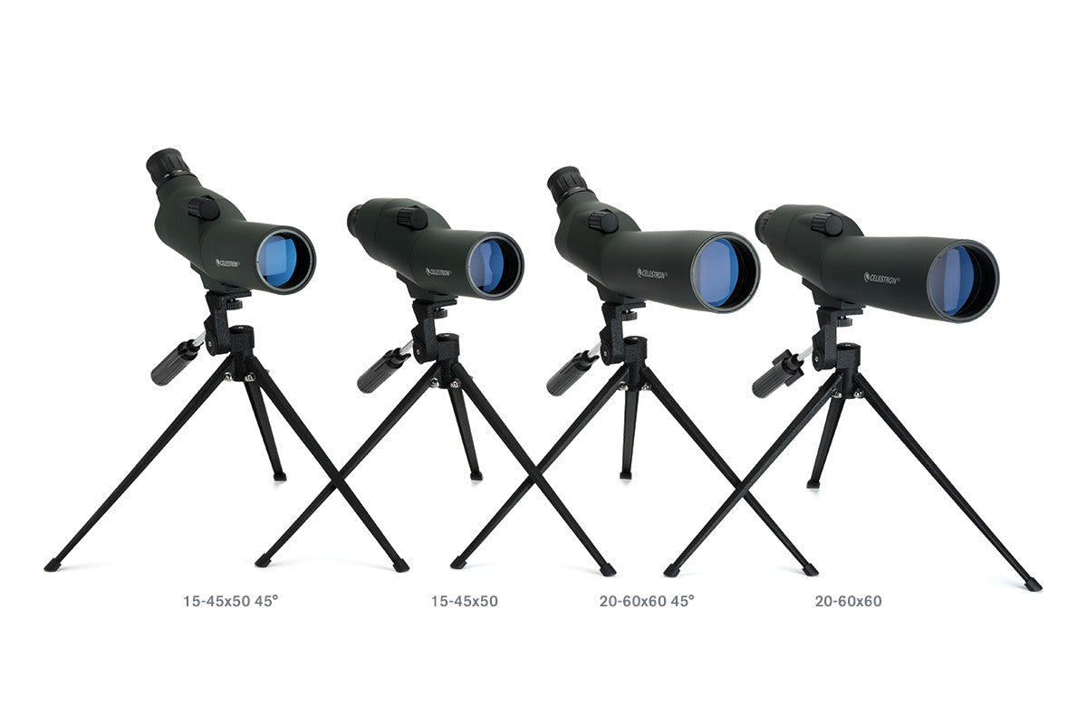 Celestron UpClose 15-45x50 Spektiv gewinkelt Zoom
