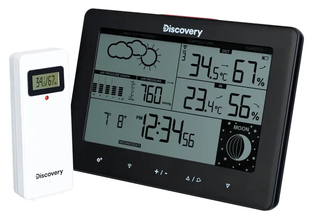 Discovery Report WA10 Wetterstation mit Barometer und Sensor