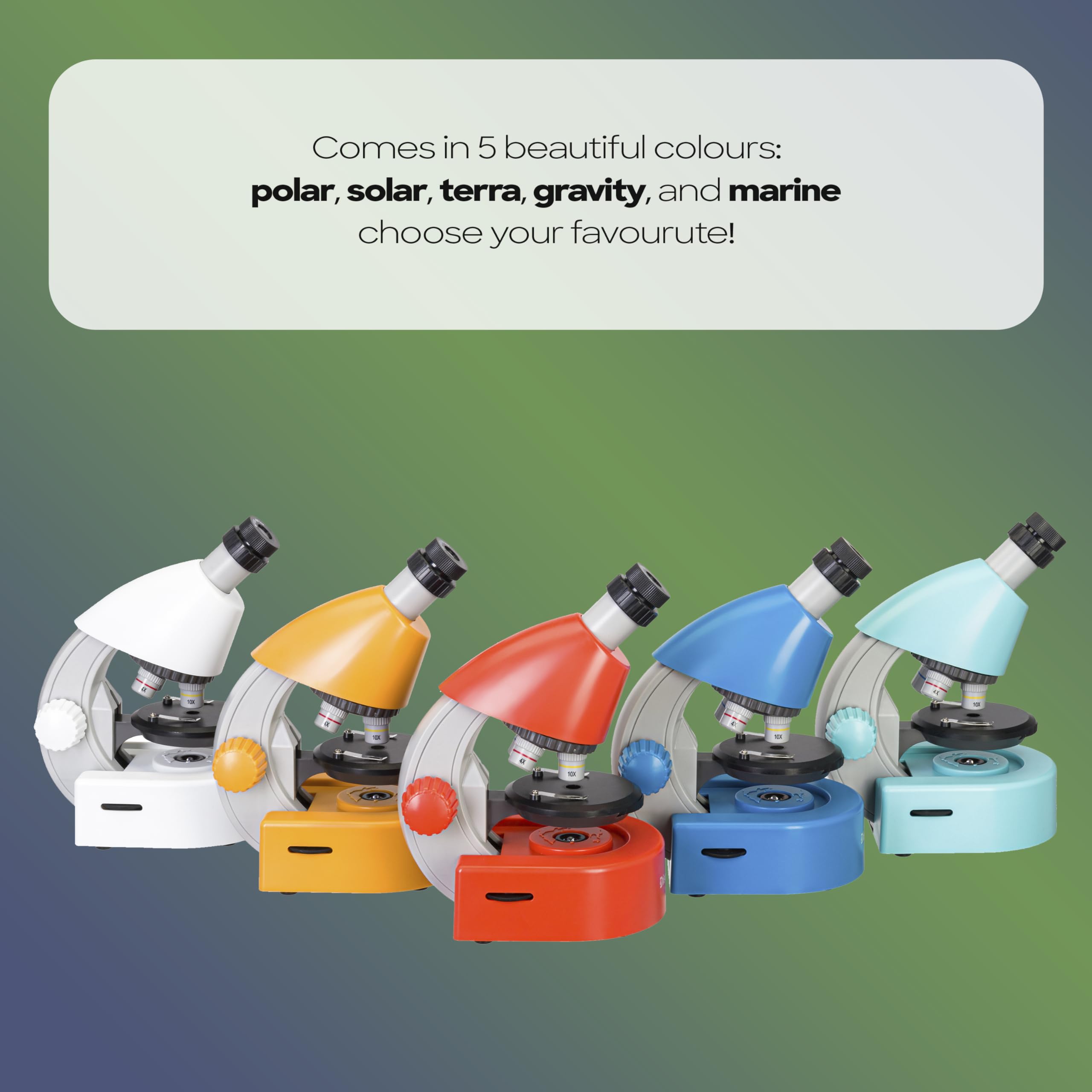 Levenhuk Discovery Micro Polar Mikroskop 40-640x für Kinder