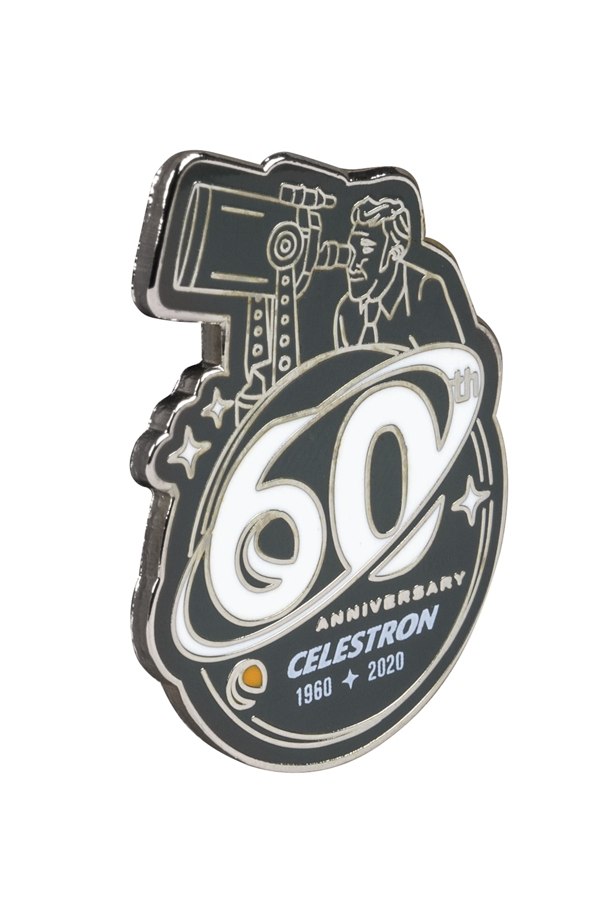 Celestron 60th Anniversary Pin Emaille-Anstecker