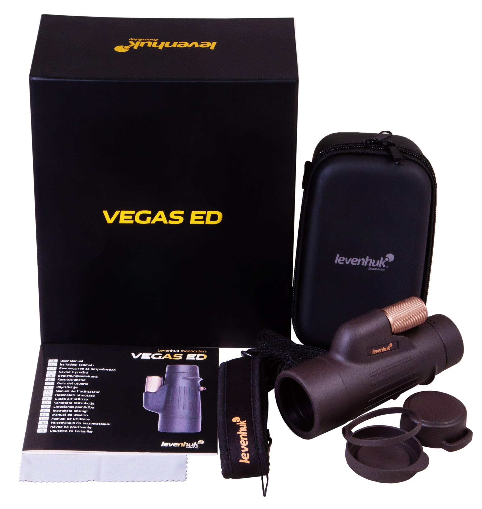 Levenhuk Vegas ED 8x42 Monokular ED-Glas wasserdicht