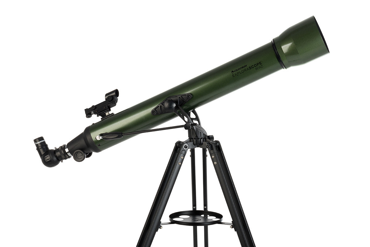 Celestron ExploraScope 80AZ Teleskop Refraktor 80 mm
