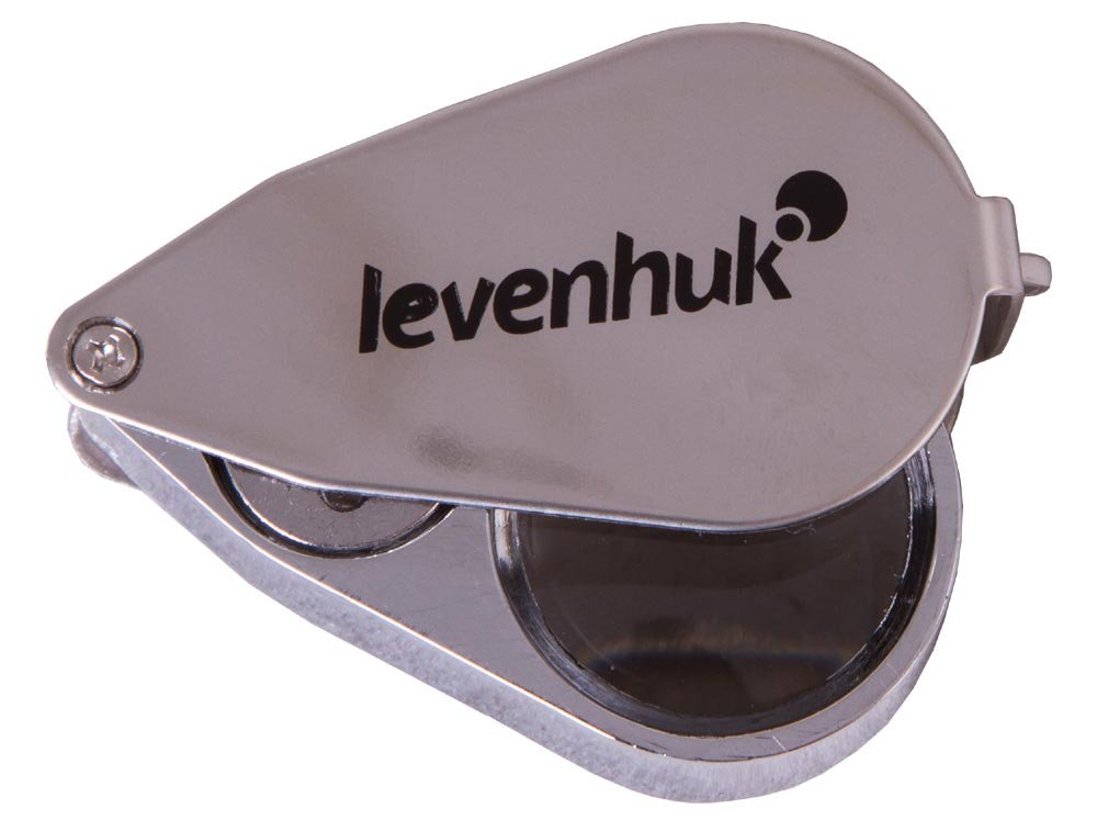 Levenhuk Zeno Gem M11 Faltlupe 40x LED UV Etui
