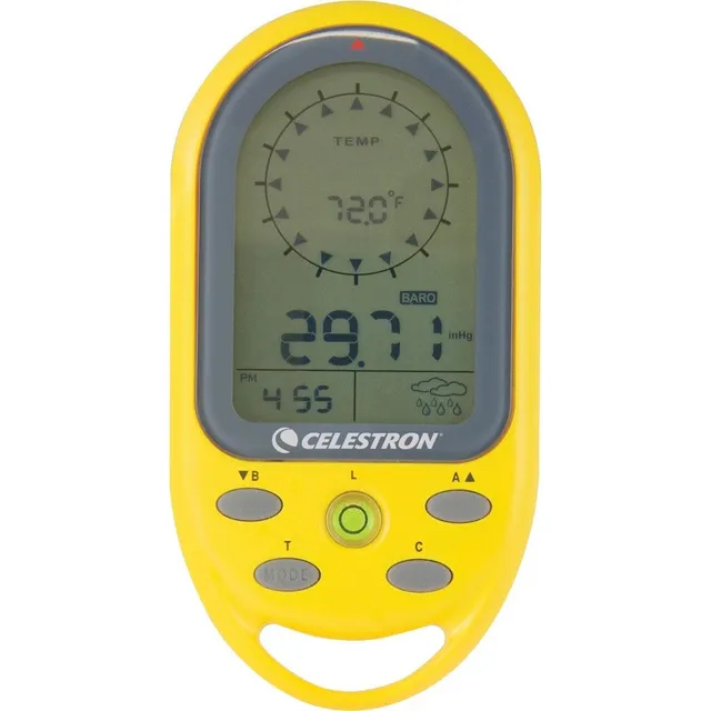 Celestron Elements TrekGuide Digital-Kompass Gelb