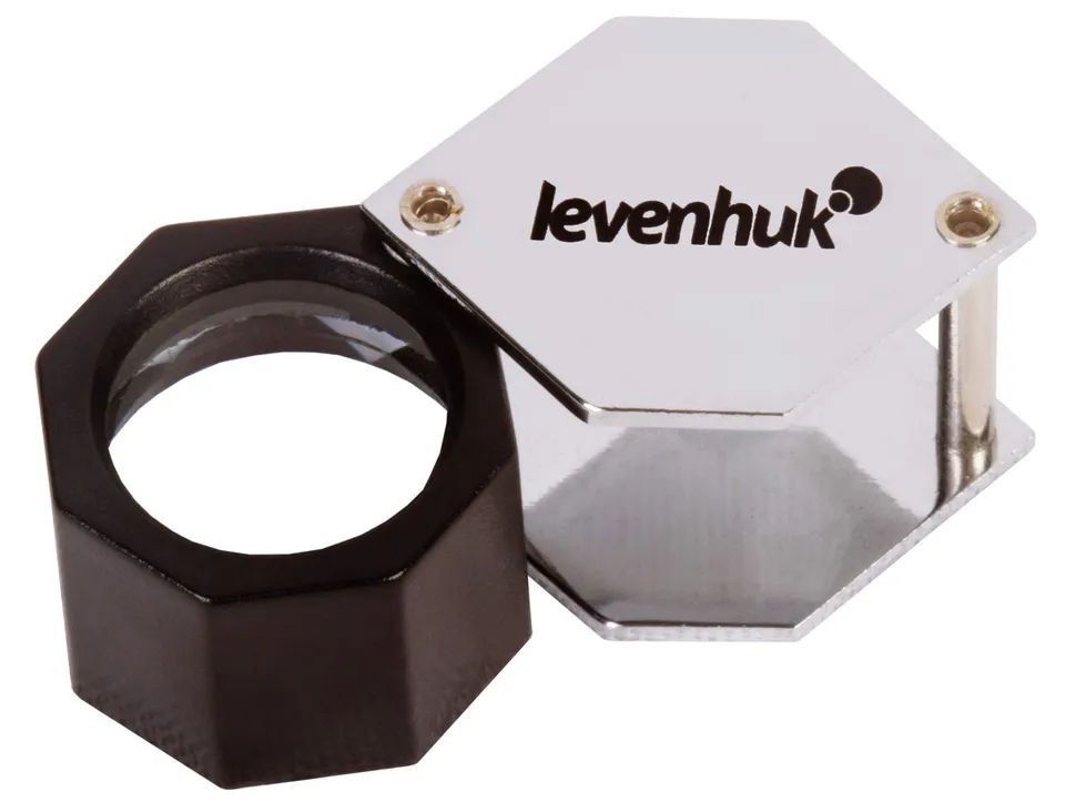 Levenhuk Zeno Gem ZM9 Taschenlupe 10x Metall