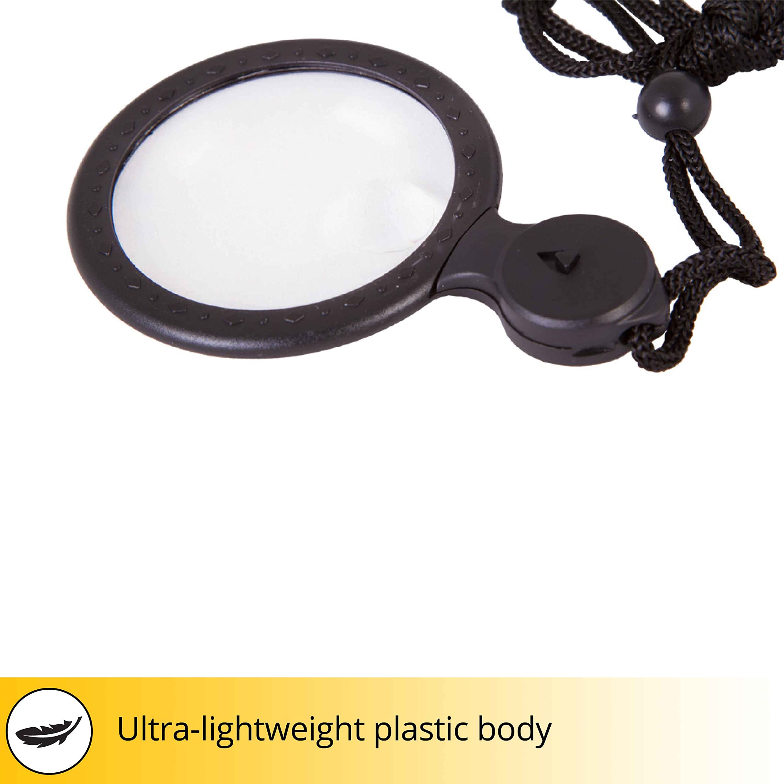 Levenhuk Zeno Vizor N1 Nackenlupe LED 4x/10x