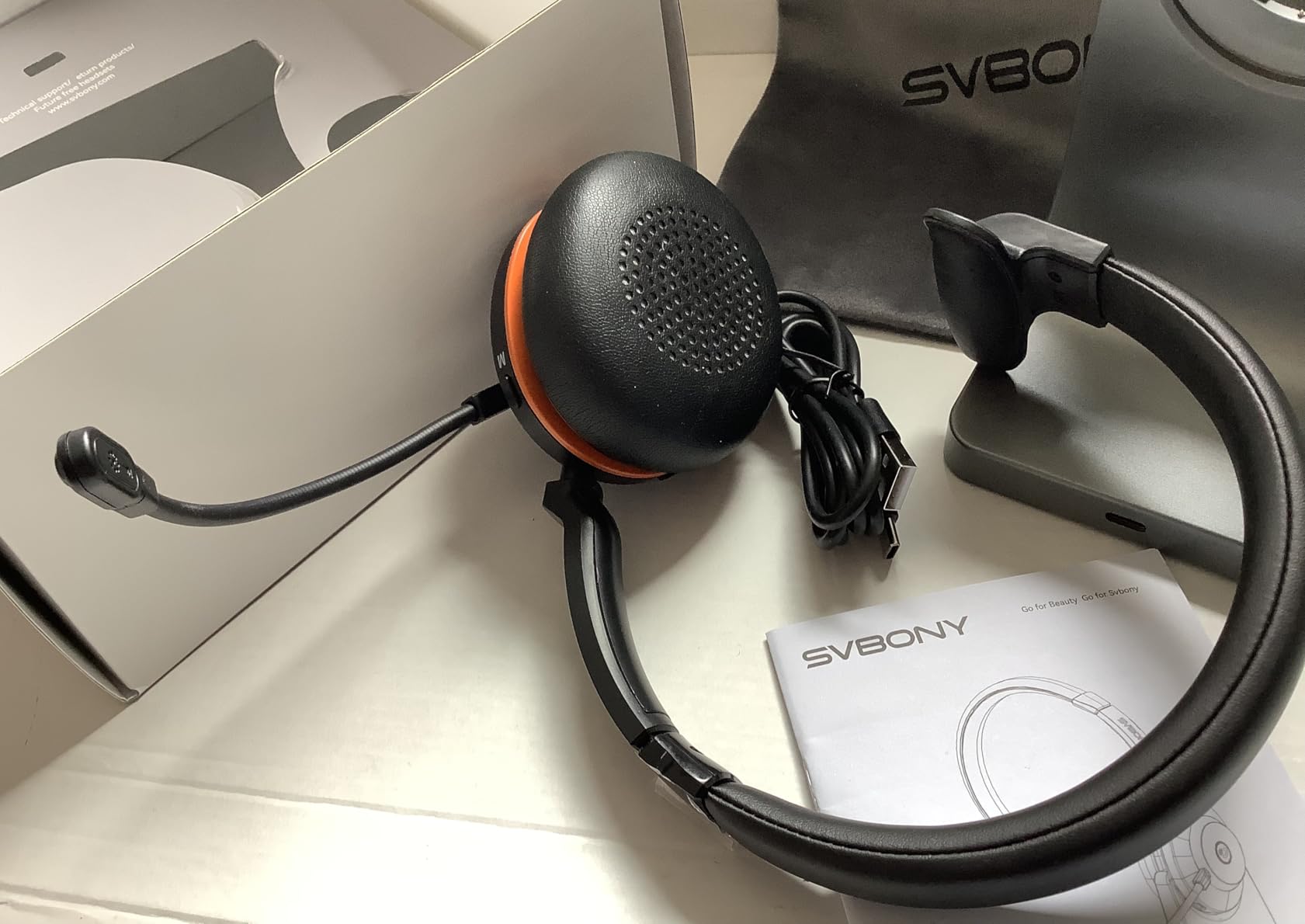 SVBONY SVN H1 Headset Bluetooth Mikrofon 1P 47 Std.
