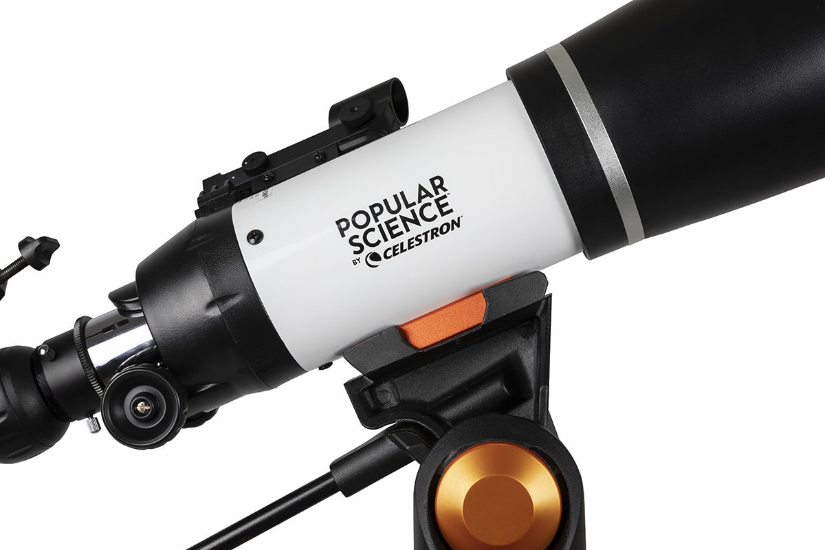 Celestron AstroMaster 80AZS Teleskop Refraktor Set