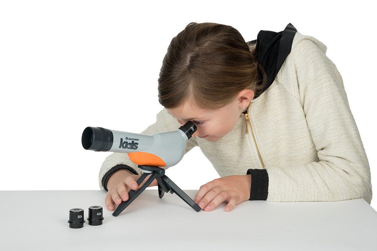 Celestron Kids 30mm Spektiv 20-40x mit Tischstativ