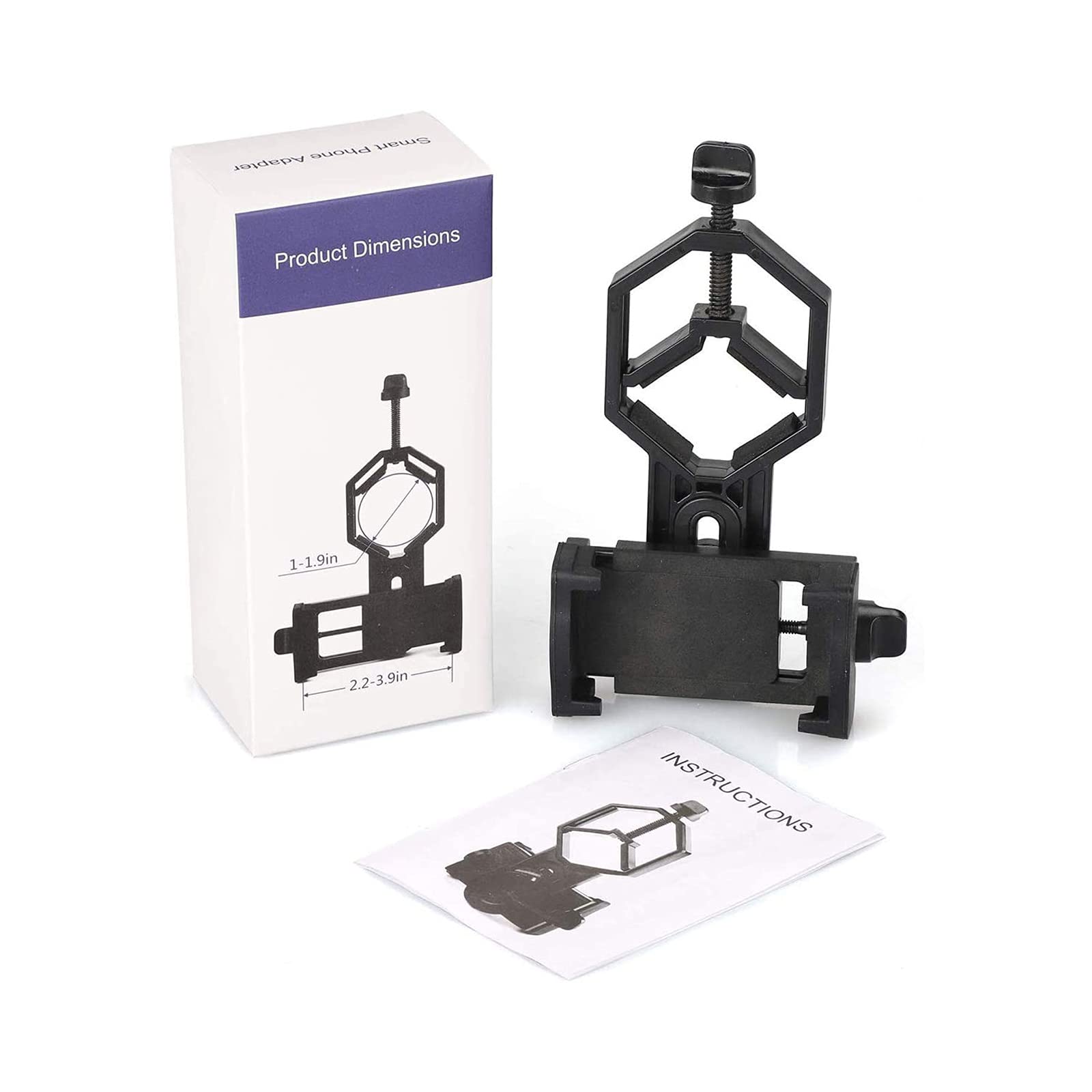 SVBONY Telefon Adapter 25-48mm Handyhalterung Alu