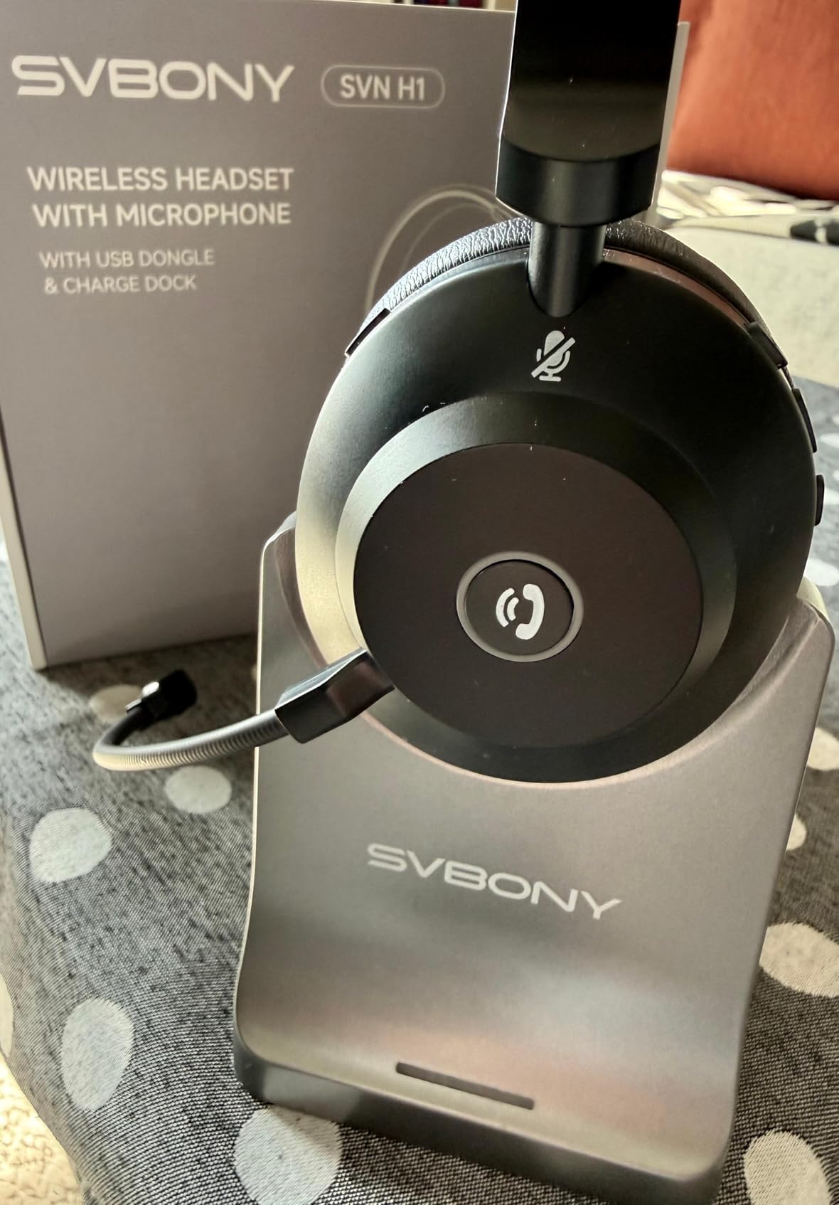 SVBONY SVN H1 Headset Bluetooth Mikrofon 1P 47 Std.
