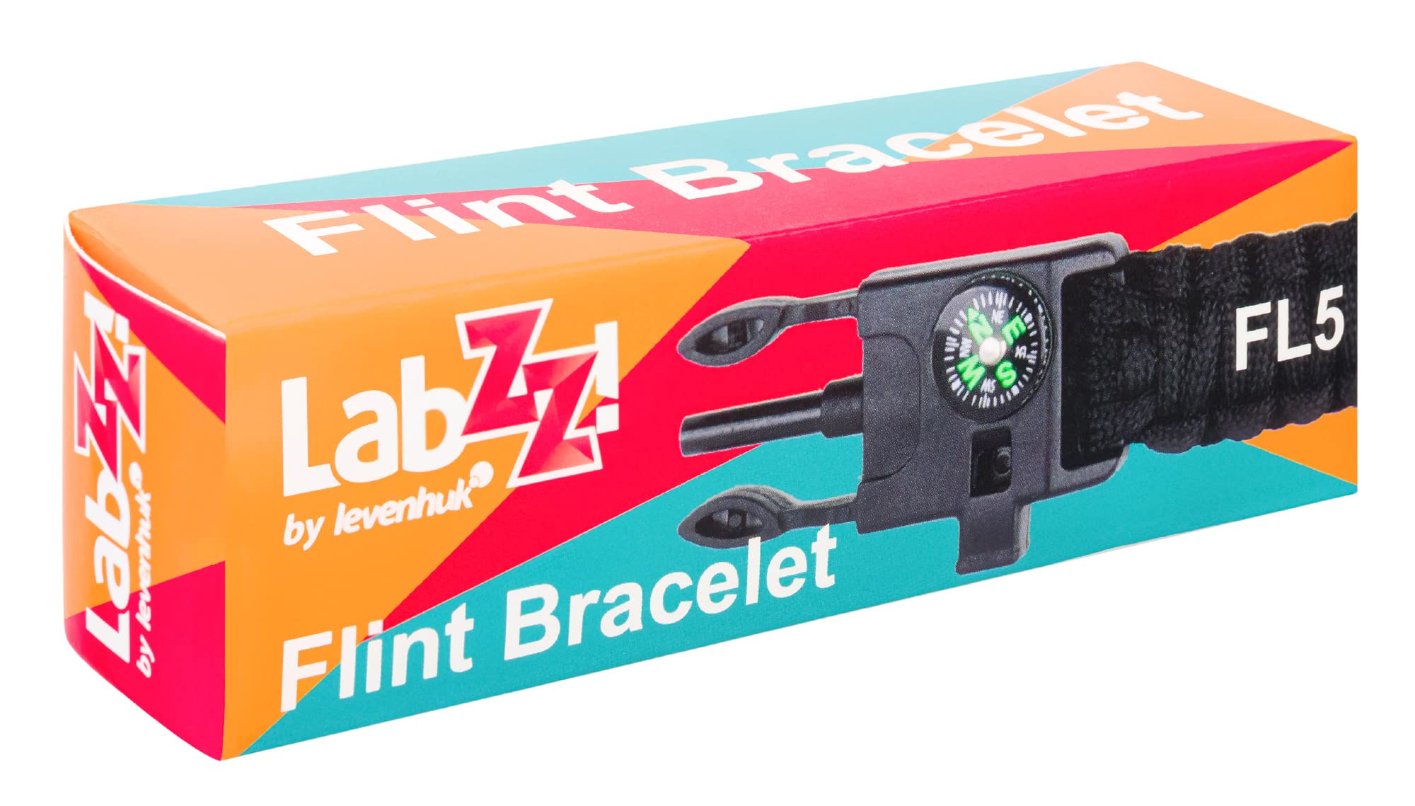 Levenhuk LabZZ FL5 Armband 5in1 Schwarz mit Kompass