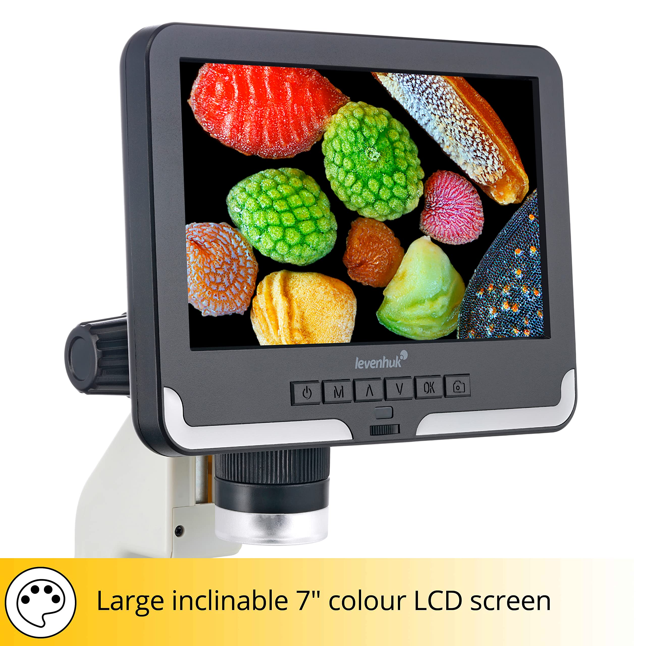 Levenhuk Rainbow DM700 LCD Digitalmikroskop 10-200x