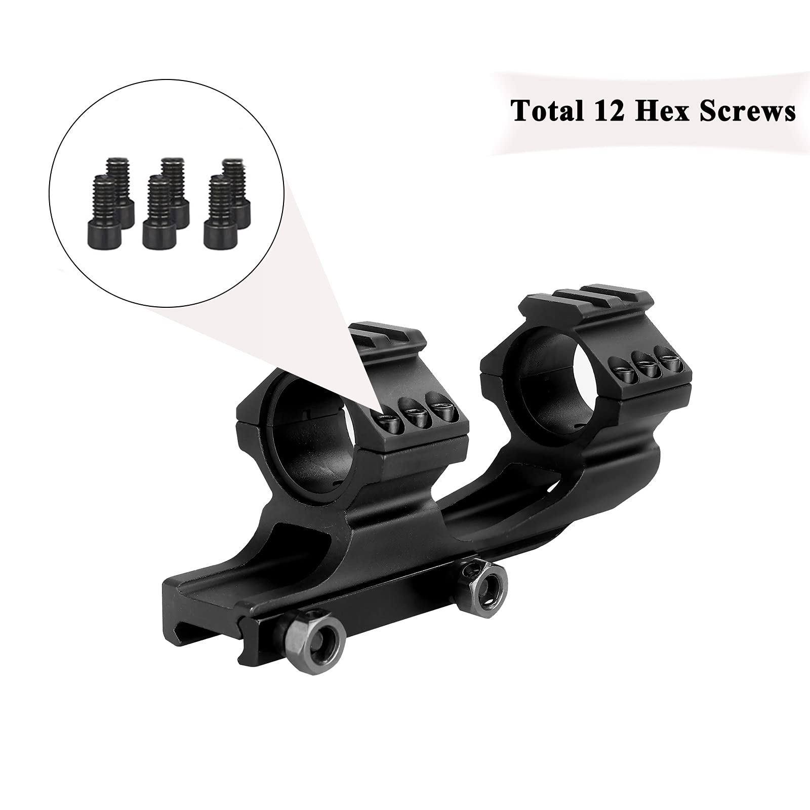 SVBONY SA101 Zielfernrohr-Halterung 30 mm Offset Picatinny