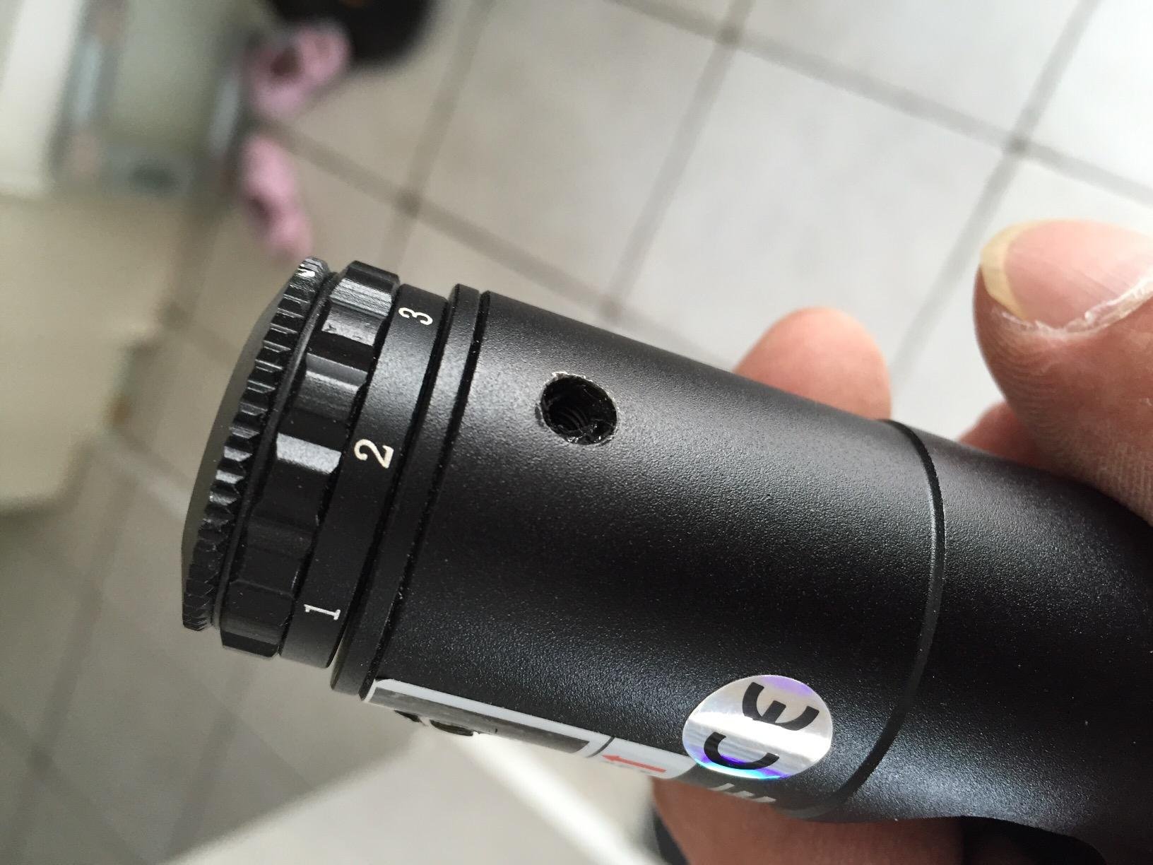SVBONY Kollimator 1,25 Zoll Justierokular mit 2 Zoll Adapter