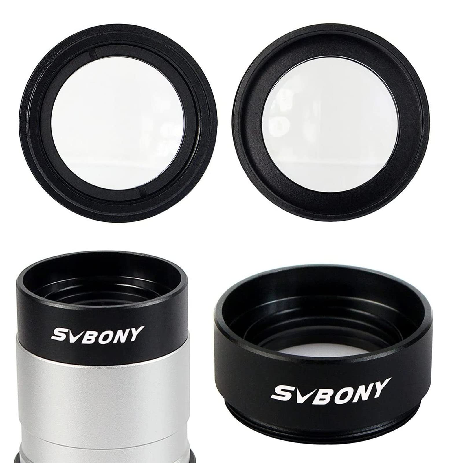 SVBONY 0,5x Barlowlinse 1,25 Zoll Focal Reducer Kürzere Belichtung