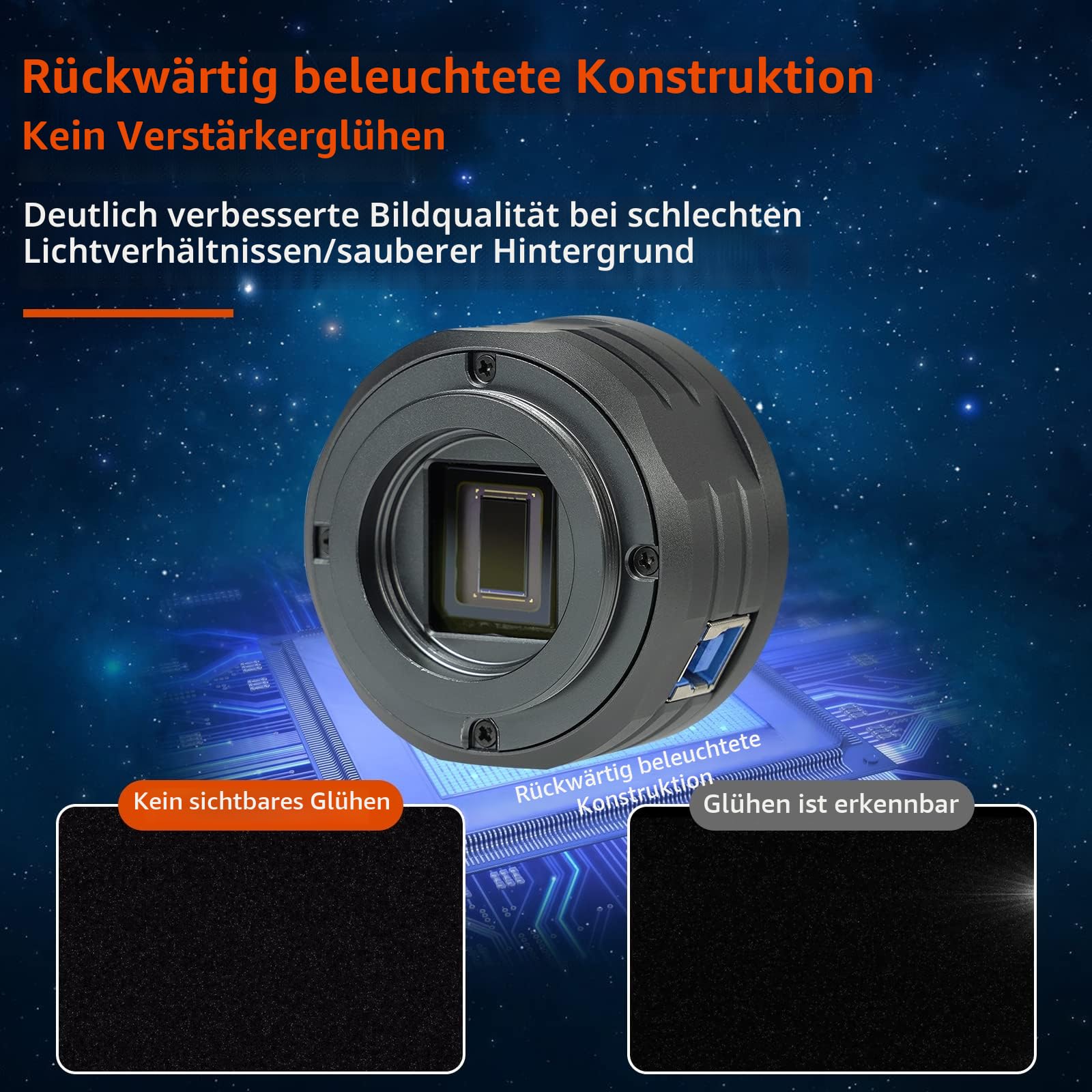 SVBONY SV705C Astrokamera IMX585 Farb USB3.0 Planetenkamera