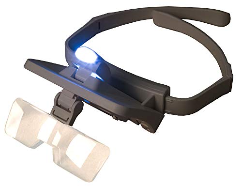 Levenhuk Zeno Vizor G7 Lupenbrille LED 1x-3,5x 5 Linsen