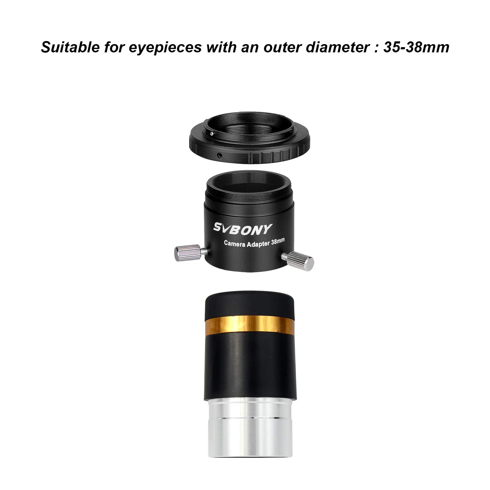 SVBONY SV186 Teleskop Kamera-Adapter T-Ring für Nikon