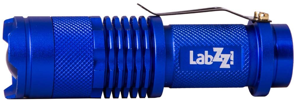 Levenhuk LabZZ F3 LED-Taschenlampe 3W Metall mit Clip