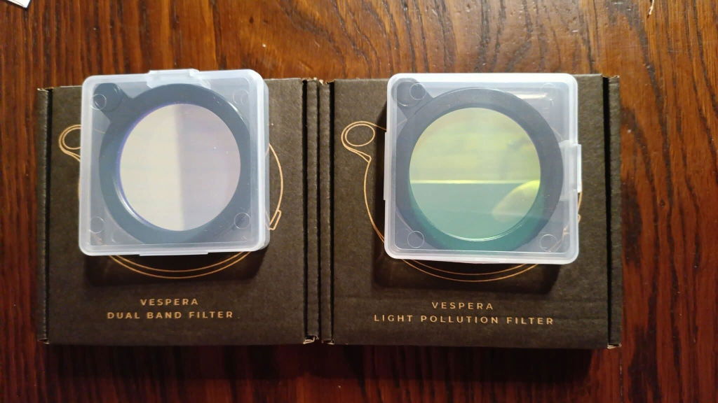 Vaonis Vespera Dual Band Filter H-Alpha O-III Nebel