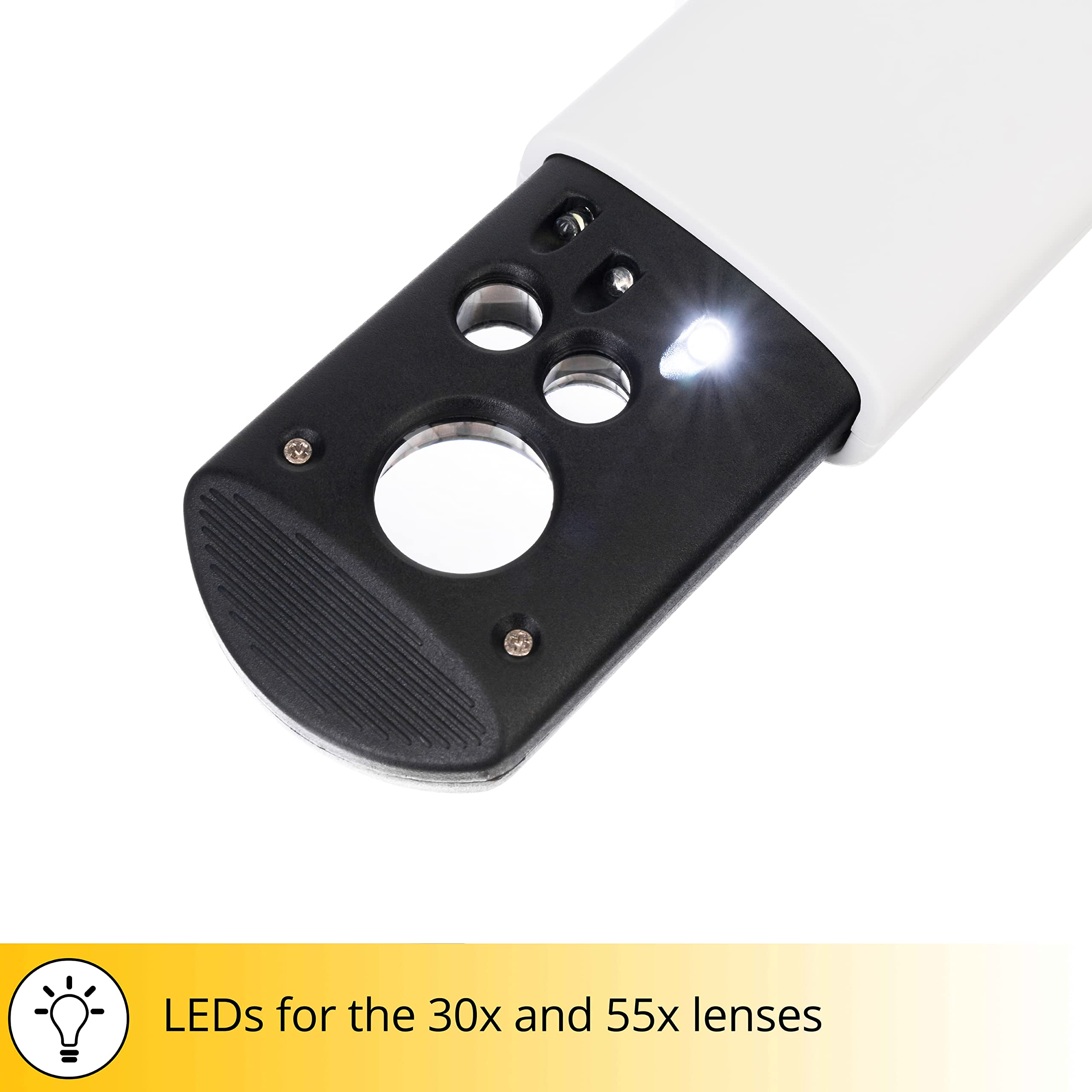 Levenhuk Zeno Multi ML3 Einschlaglupe 30/35/55x LED+UV