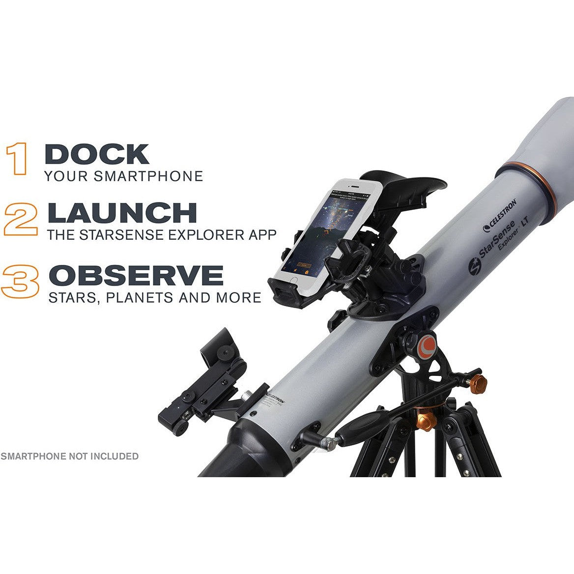 Celestron StarSense Explorer LT 80AZ Teleskop 80mm App