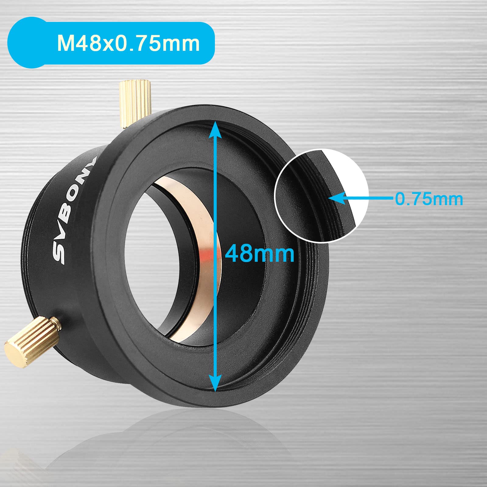 SVBONY SA404 Adapter M48 auf M42 1.25" für SV41