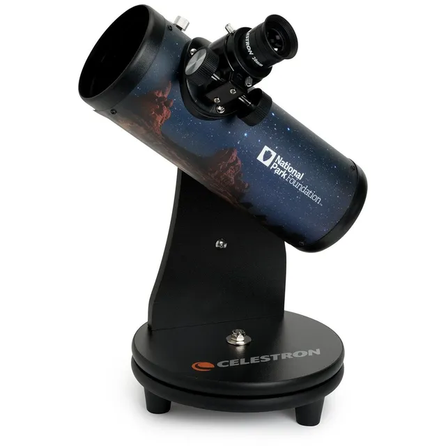 Celestron FirstScope Dobson Teleskop gebraucht Tisch