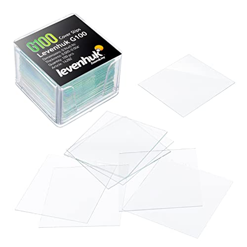 Levenhuk Accessories G100 Deckgläser 24x24mm 100 Stück