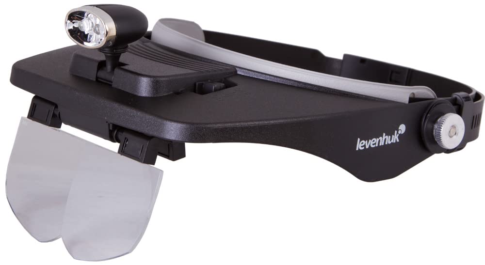 Levenhuk Zeno Vizor H3 Kopflupe LED 1,2-3,5X