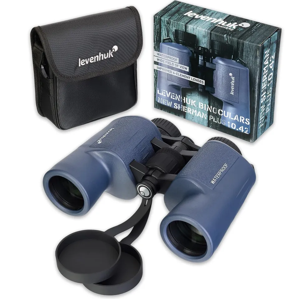 Levenhuk New Sherman Plus 10x42 Fernglas kompakt